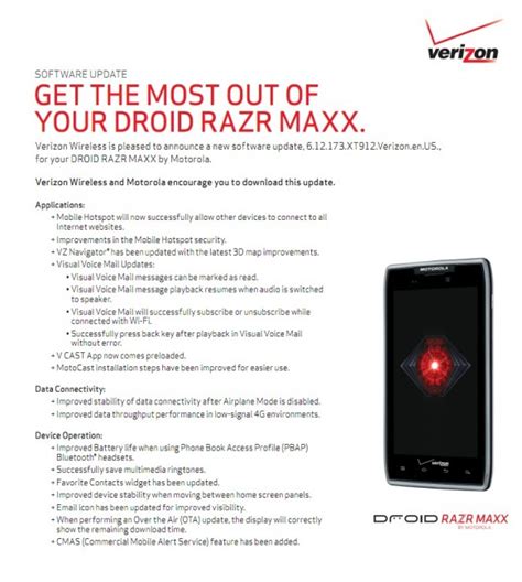 droid razr maxx update failed PDF