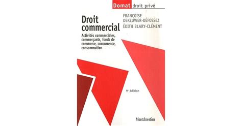 droit commercial commerciales commer ants consommation Reader