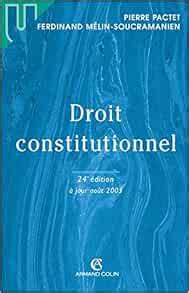 droit constitutionnel 34e ferdinand m lin soucramanien Epub