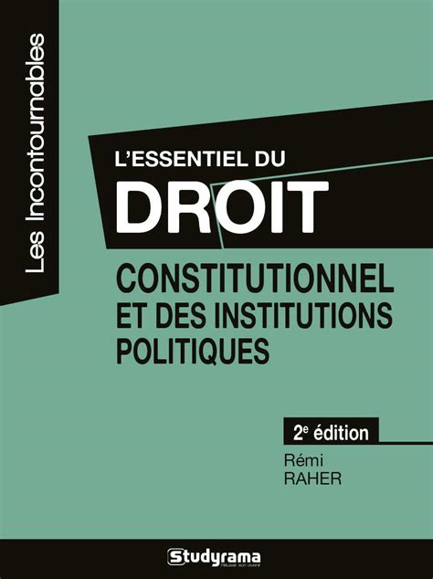droit constitutionnel institutions politiques collectif Kindle Editon