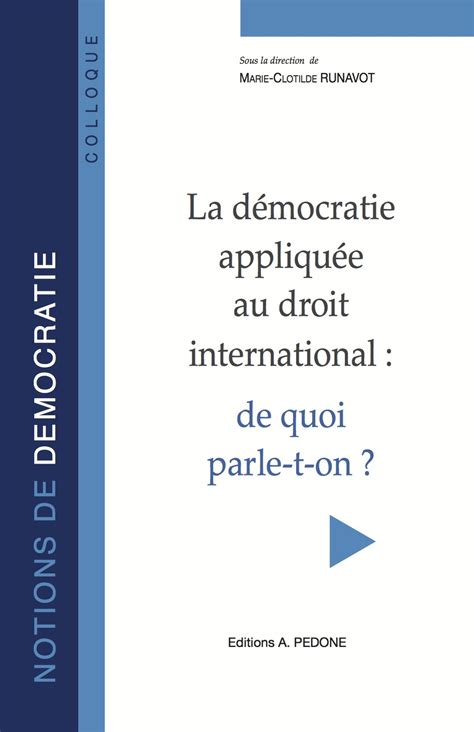 droit international democratie collectif PDF