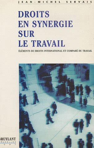 droit international travail jean michel servais PDF