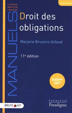 droit obligations marjorie brusorio aillaud Reader