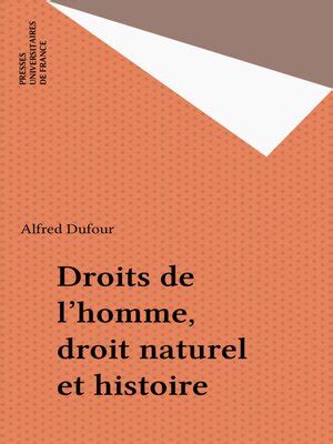 droits lhomme droit naturel ebook Epub