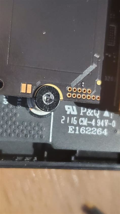 dropped an m.2 screw in pc