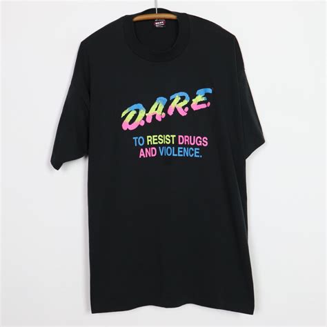 drug abuse resistance education shirt