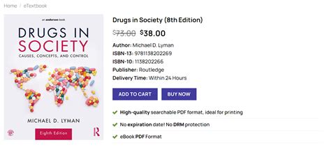 drugs in american society 8th edition Kindle Editon