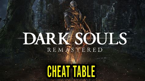 ds1 remastered cheat table