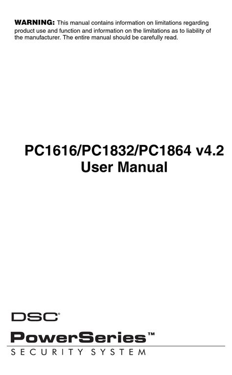 dsc pc1616 programming manual pdf Kindle Editon