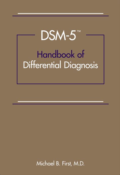 dsm 5 handbook of differential diagnosis PDF