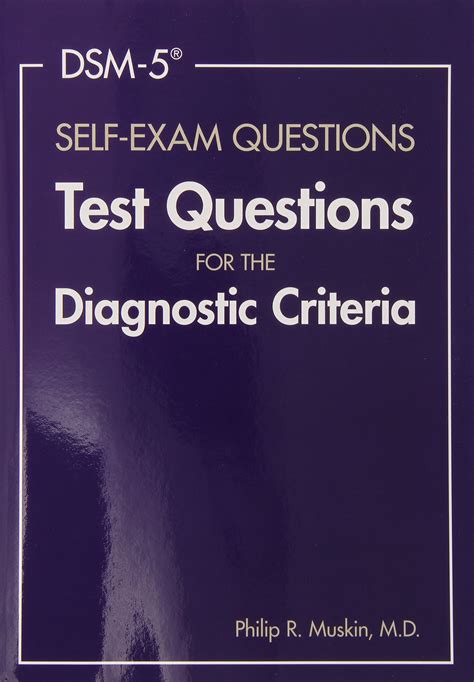 dsm 5 self exam questions test questions for the diagnostic criteria PDF