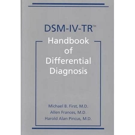 dsm iv tr handbook of differential diagnosis Epub