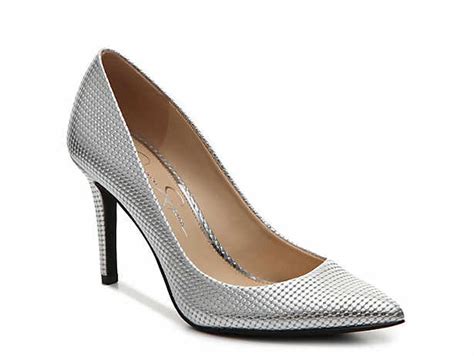 dsw silver shoes