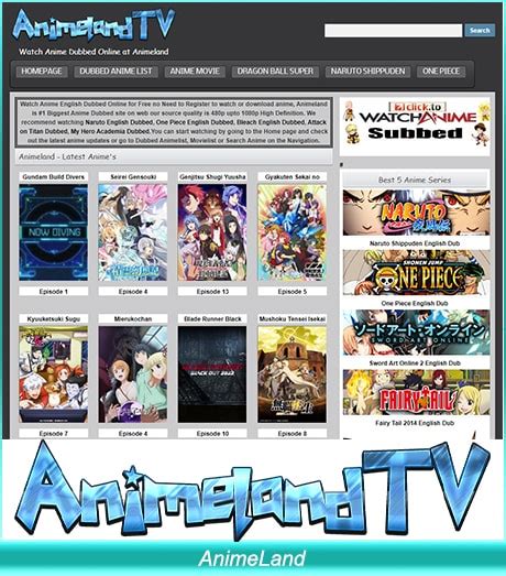 dubbed anime sites