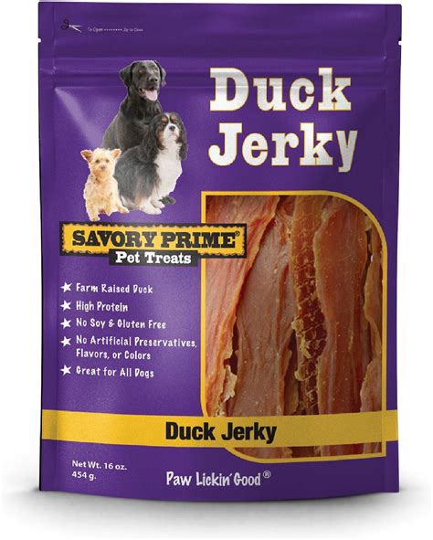 duck jerky for dogs