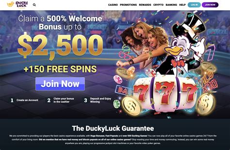 ducky luck casino login