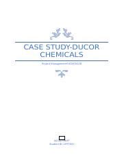 ducor-chemical-case-study-answers Ebook Kindle Editon