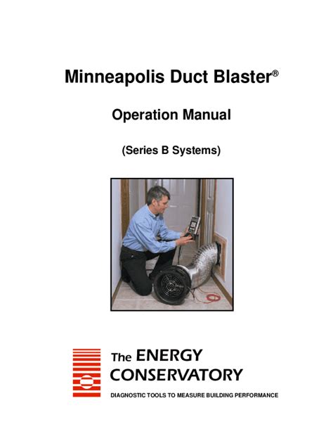 duct blaster manual Reader