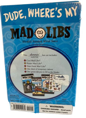 dude wheres my mad libs ultimate box set Reader