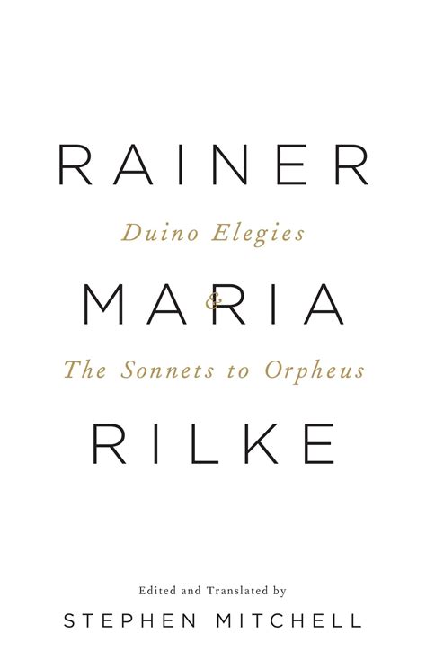 duino elegies and the sonnets to orpheus vintage international Reader