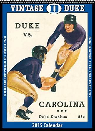 duke blue devils 2015 vintage football calendar Epub