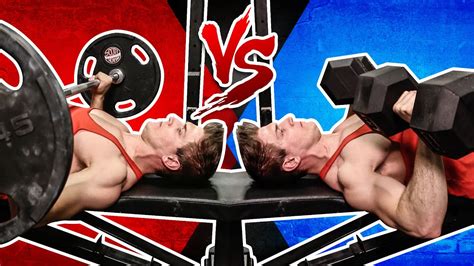 dumbbell vs bench press