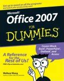 dummies guide office 2007 Kindle Editon