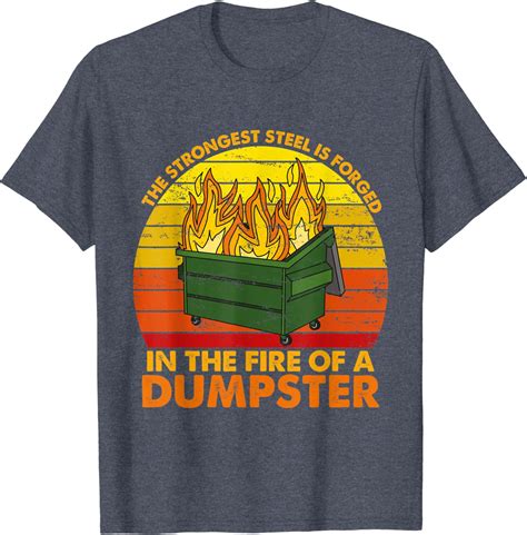 dumpster fire t shirt