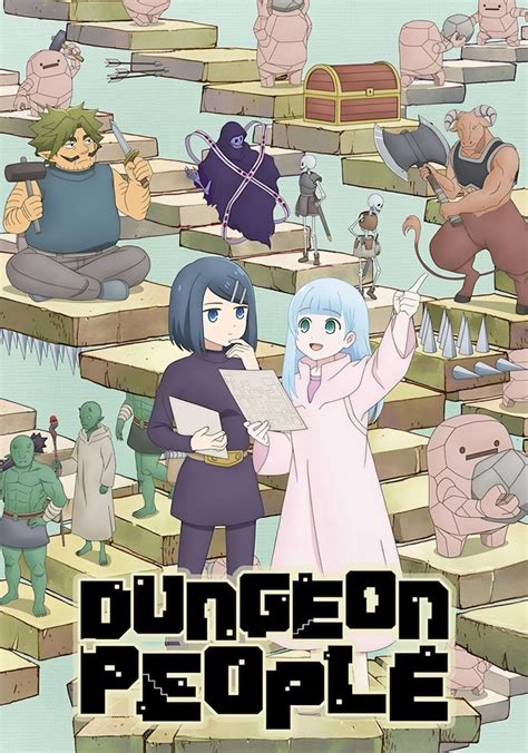 dungeon people anime where to watch