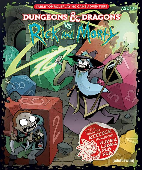 dungeons dragons vs rick and morty d Reader