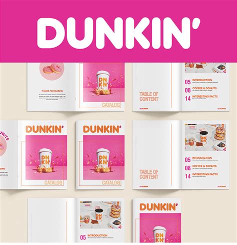 Dunkin Donuts Catalog