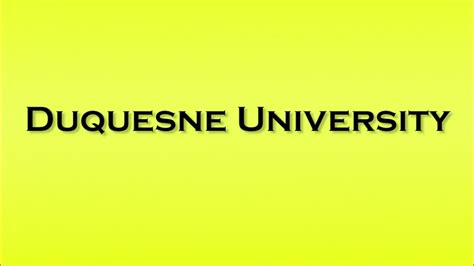 duquesne university pronunciation