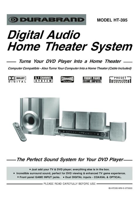 durabrand ht 395 user guide Kindle Editon