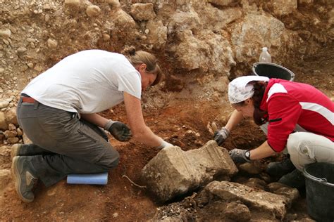 during a 2014 archeological dig in spain