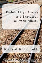 durrett probability theory and examples solutions manual Kindle Editon