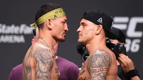 dustin poirier vs max holloway