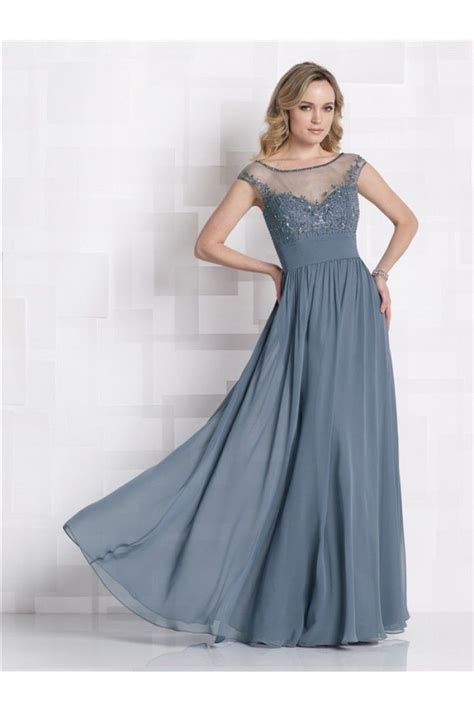 dusty blue mother of the bride dresses