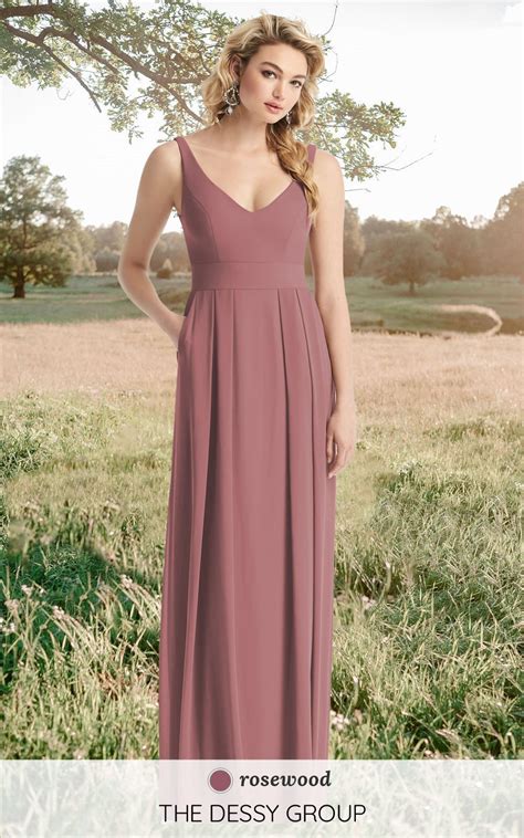 dusty rose dress