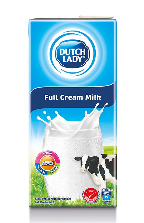 dutch lady full cream milk calories