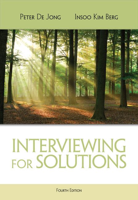 dvd for de jong or kim bergs interviewing for solutions 4th Reader