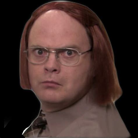 dwight schrute wig