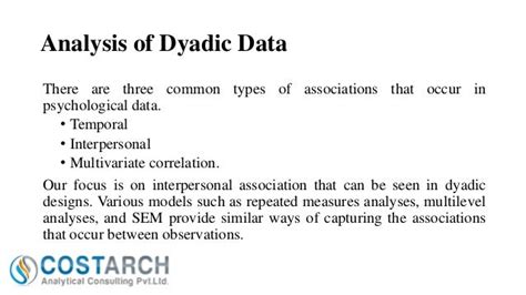 dyadic data analysis dyadic data analysis Kindle Editon