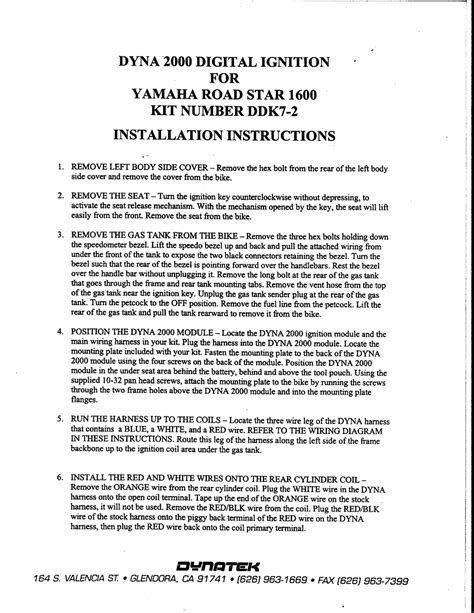 dyna 2000 ignition instructions harley Ebook Epub