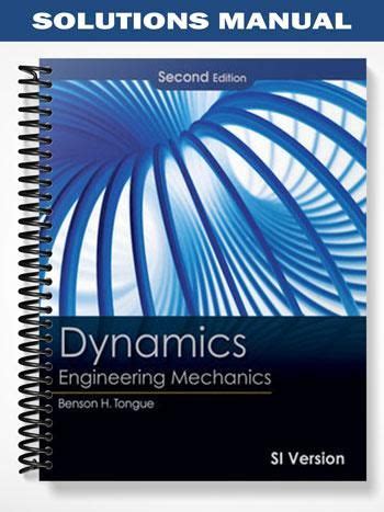 dynamics engineering mechanics tongue solution manual Epub