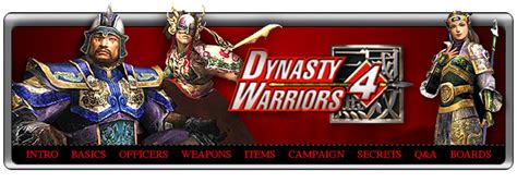 Dynasty Warriors 4 Walkthrough