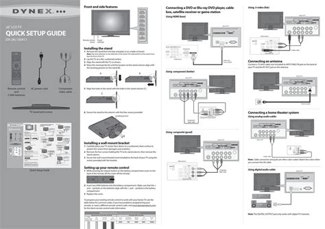 dynex television manual Reader