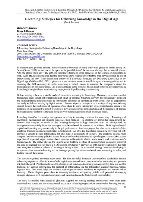 e learning strategies for delivering knowledge in the digital age Kindle Editon