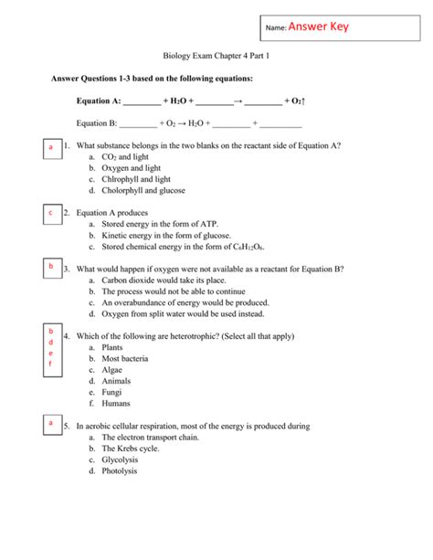e2020 answer key biology b Ebook PDF