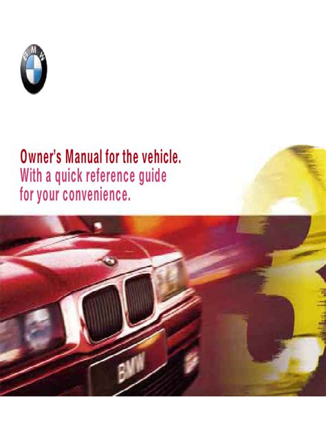 e36 owners manual pdf Epub