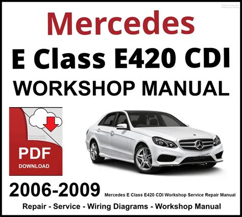 e420 cdi workshop manual Epub